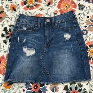 Aeropostale Blue Mini Skirt